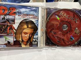Maken X (Sega Dreamcast, 2000) CIB, tested and works - 