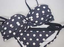 BODEN Bikini  Set -   Tie Bikini Bottoms-gepunktet  12 38 40