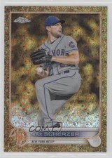 2022 Gilded Collection Gold Etch Mini-Diamond Refractor 49/50 Max Scherzer b4d