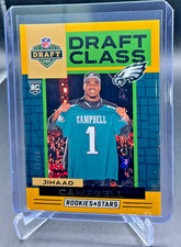 2025 Panini Rookies & Stars Draft Class JIHAAD CAMPBELL RC GOLD 02/10 Eagles