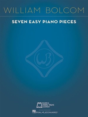 Seven Easy Piano Pieces William Bolcom Book [Softcover] Piano Edward B. Marks Mu