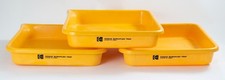 3 Kodak 11X14 Duraflex Photographic Print Developing Trays - VERY NICE - USA -