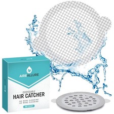 Waterproof Adhesive Hair Catcher Stickers - 100 Pack