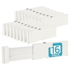 Vtopmart 16 Pack Drawer Dividers for Clothes, 4 High 11.6-17 Adjustable