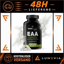 alphavitalis EAA Kapseln vegan – 8 essentielle Aminosäuren – 300 Stk.