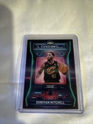 2025-26 Topps Chrome #LD-9 Donovan Mitchell Loading Aqua /199