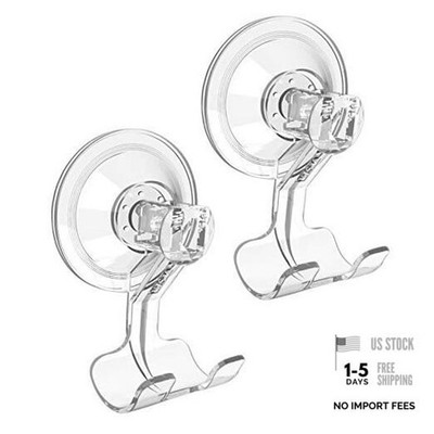 Suction Cup Razor Holder, Shower Suction Razor Hooks for His and Hers, 2