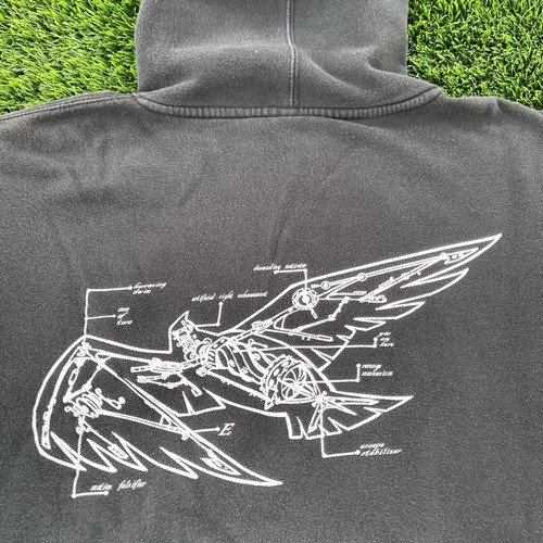 Thursday Band Pullover Hoodie Jacket Sz L Vtg Y2k Emo Post Hardcore Scene - Picture 11 of 11