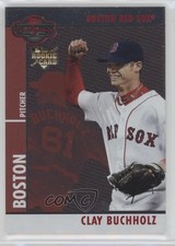 2008 Topps Co-Signers Silver Red 378/400 Clay Buchholz #100 1l48