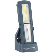 SCANGRIP UNIFORM Rechargeable Work Light with Charging Base 200 lumens