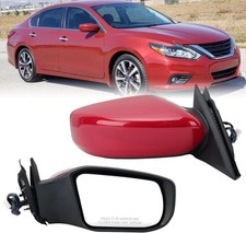 Right Passenger Side Red Mirror Compatible with Nissan Altima 2013-2018 Sedan Po
