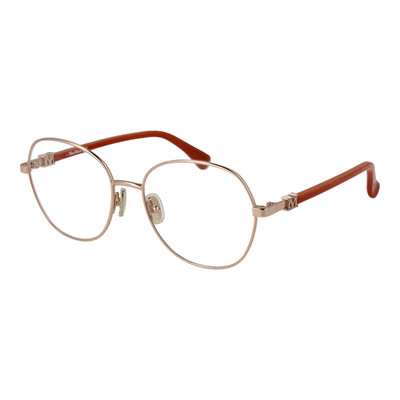 Max Mara MM5034 028 Designer Lunettes Femmes Or Rond 54mm
