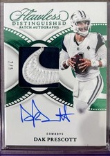 2025 Flawless Dak Prescott Distinguished Patch On Card Auto /5 Nike Swoosh 🔥