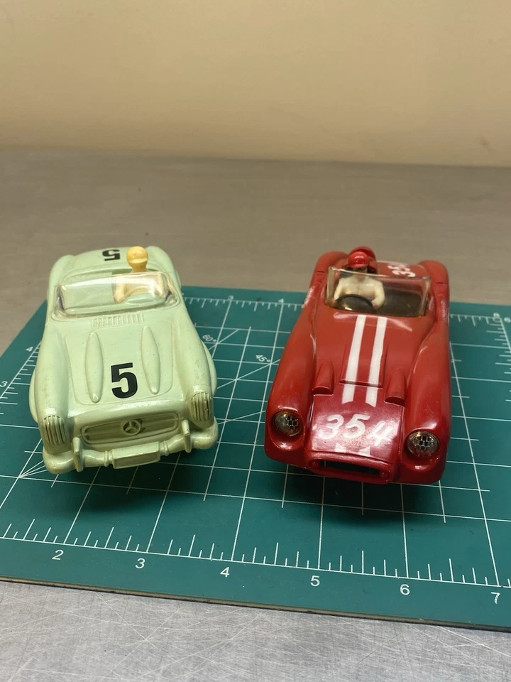 2 VINTAGE 1/24 MARX SLOT CAR TESTED RUNS 1/32 - Image 2 of 4
