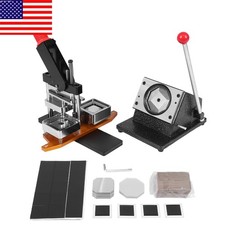 50x50mm Square Magnet Maker Machine with 100 Sets Materials Fridge DIY Photo Mag