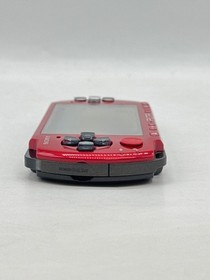 Sony PlayStation Portable PSP-3000 Video Game Handheld Console Red-Black