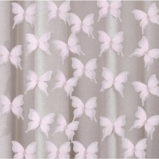 Organze Butterfly Decorations for Curtains Pink, Clothing Broch 12 Pc Pink