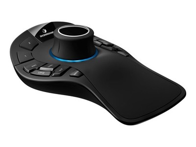 3Dconnexion Space Maus Pro 3D-Bewegungs-Controller 15 Tasten Schwarz