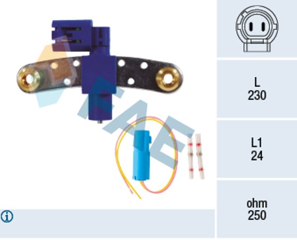 Kurbelwellensensor Impulsgeber FAE 79323 FüR JA0 Megane Renault ScéNic 1 KA0 BA0-image