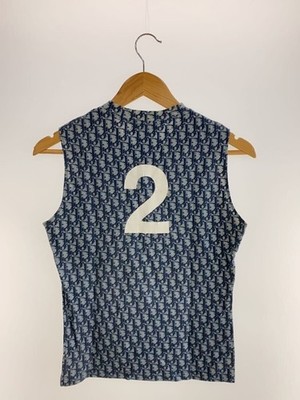 Christian Dior Vintage J'ADORE Logo Tank Top Sleeveless Blue