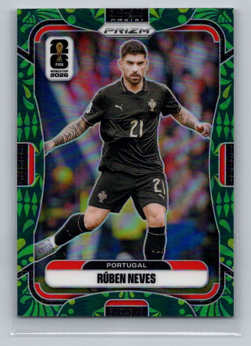 2026 Prizm FIFA World Cup Ruben Neves #370 Aguila Prizms /70
