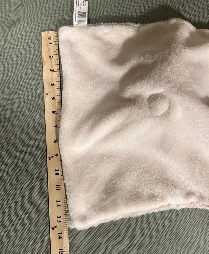 KELLYTOY БЕЖЕВЫЙ коричневый нос плюшевая собака милый погремушка K LUXE BABY 14» Baby BLANKIE - Изображение 3 из 4