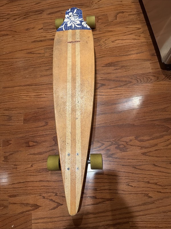 LONGBOARD LARRY Pintail Board 48” Long Vintage 2008 Signed