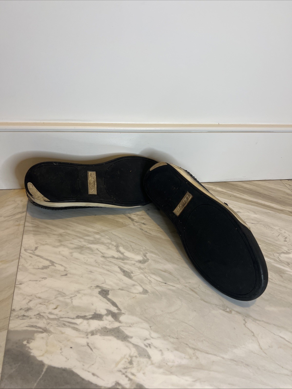 Lanvin python/crocodile sneakers (size 8 Mens Run… - image 5