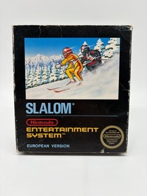 Nintendo NES Slalom - CiB Vollst&auml;ndig (Modul Neuwertig), vom H&auml;ndler!