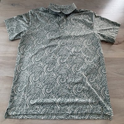 Chubbies Men's 'The Screen Saver - Green'  Performance Polo 582251 Size Large