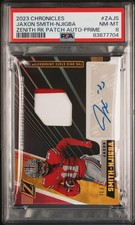 2023 PANINI CHRONICLES DRAFT PICKS ZENITH RPA JAXON SMITH-NJIGBA 21/25 PSA 8