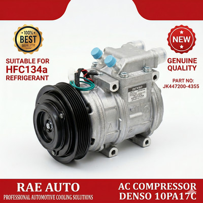 DENSO 10PA17C AC Compressor JK447200-4355
