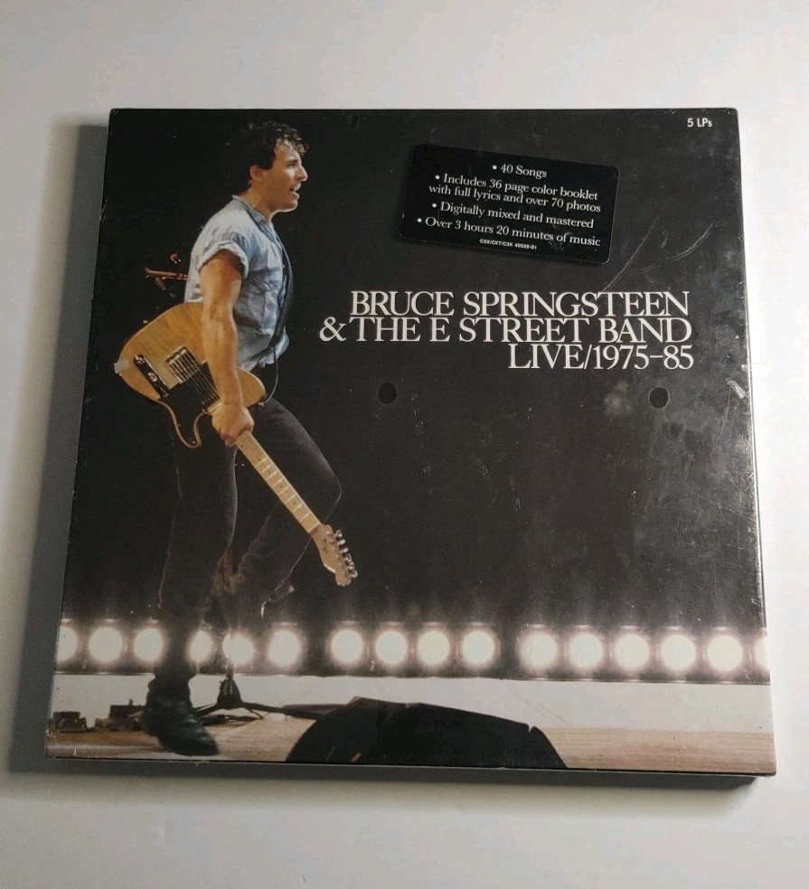 洋楽 Bruce Springsteen Live 1975-85, 5LP BOX Live/1975-85 [LP] by Bruce Springsteen (Vinyl, 3 Discs, Legacy