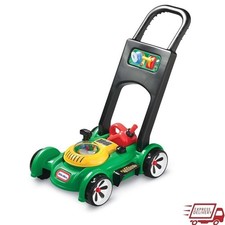 Kids Lawn Mower Toy Sounds Pull Cord Popping Beads 3-5 Years Pretend Play New