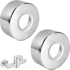 2 Stück Heizungsrohr Rosette, 66 * 25 * 30 MM Rosette für Duscharmatur, Dekorati
