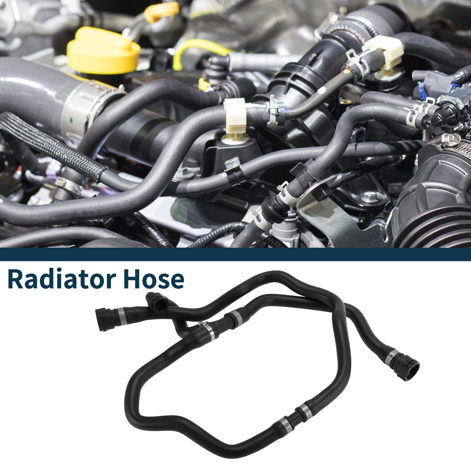 Radiator Hose No.17127524841 for BMW 7 Series 2003-2008 Coolant Pipe