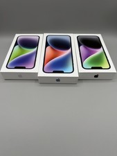 Apple iPhone 14 and 14 Plus Boxes Only w/Cable and Manual 3 Total