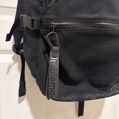 lululemon all hours backpack (Dark Olive/Black) Clothing, Shoes & Accessories W 25Cm X D 9Cm X H 41Cm (9.8 X 3.5 X 16.1) Lululemon All Hours Black Backpack