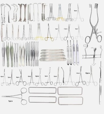 Major Hernia Hydrocoelectomy Surgery Set Of 150pcs Best Quality Surgical Instrum