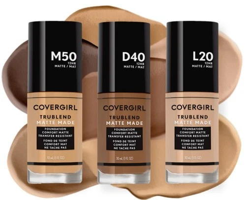 Covergirl Trublend Matte Made Liquid Foundation Choose Your Shade Buy2Get1Free
