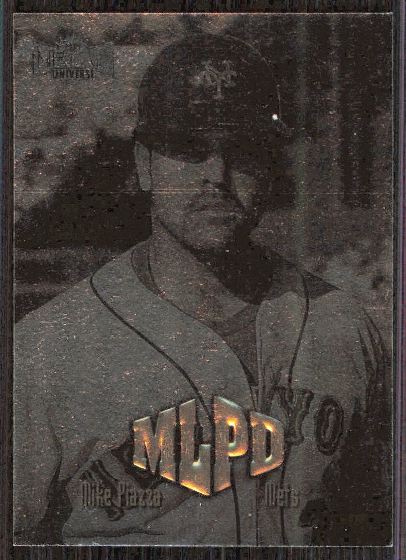 1999 Metal Universe #280 Mike Piazza  New York Mets Baseball Card
