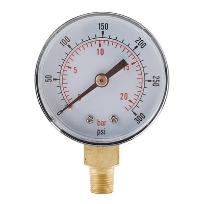 Metallgehäuse Wassermanometer Barometer für hochgenaue Luft- und Wassertests
