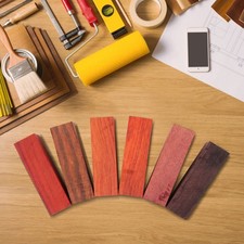 6PCS Wood Pen Blank Replacement Wooden DIY Pen Material Supply for Turning