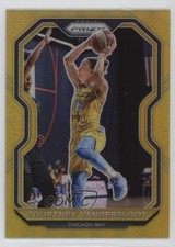 2021 Panini Prizm WNBA Gold Prizm 4/10 Courtney Vandersloot #10 1fl4