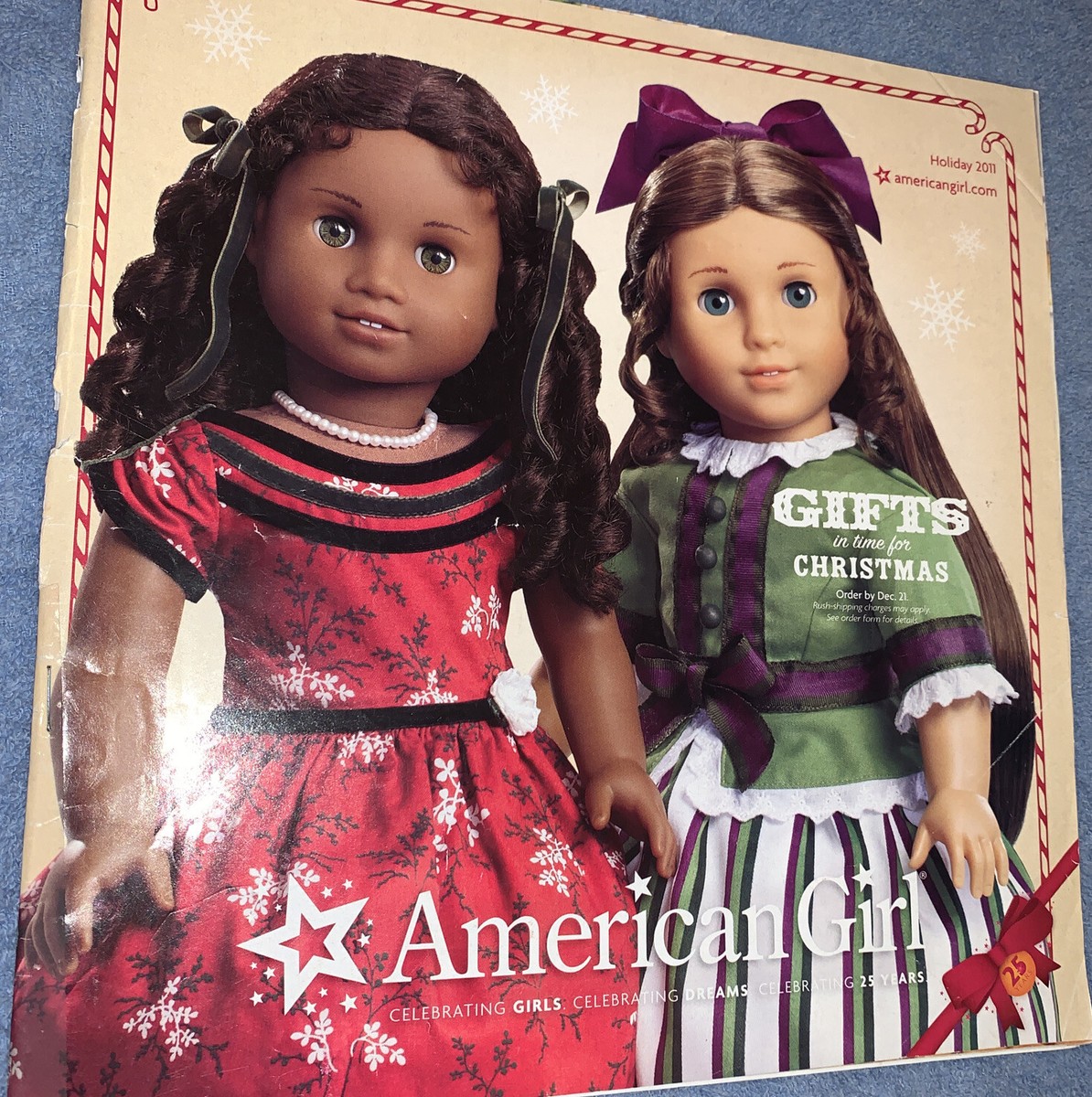 American Girl 2011 Catalog featuring 25th Anniversary Merchandise
