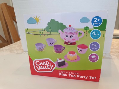 chad valley pink tea party set