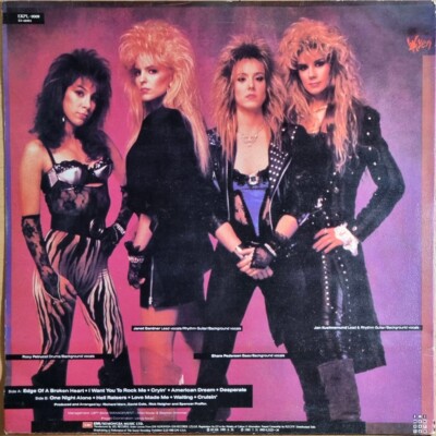 NM+ / VIXEN - Self [ 1989 Korea 1st Vinyl ] w/Insert No Barcode | eBay