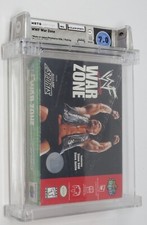 WWF War Zone Wrestling Nintendo 64 N64 Factory Sealed Video Game Wata Graded 7.0