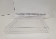 24 NES Cartridge Protectors Clear Boxes Video Game Cases Nintendo Plastic Sleeve