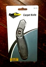 FlorCraft Carpet Knife with Die-Cast Aluminum Construction - Item #709-1279